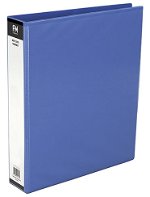 File Master A4 PVC Insert Cover 2/50 Ring Binder Light Blue
