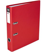 view File Master A4 Radofile Mini Lever Arch File Red