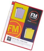 File Master 40 Pocket A4 Display Book with Insert Cover - Red
