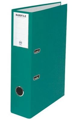 File Master A4 Radofile Lever Arch File Green Elive NZ