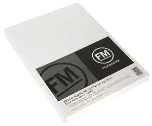 File Master Double Pocket White A4 Presentation Folder - 10 Pack