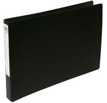 view File Master A3 Oblong Trunkboard 3/26 Ring Binder Black