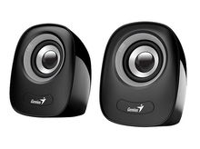 view Genius SP-Q160 6W USB Powered Portable Mini Speakers - Black