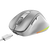 Genius Ergo 9000S Pro Silent Ergo RGB Bluetooth 2.4GHz Optical Wireless Mouse - Silver