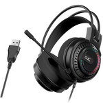 Genius HS-GX570 USB Overhead Wired Stereo Gaming Headset - Black