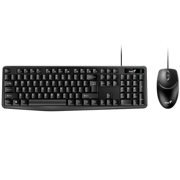 Genius KM-170 USB Wired Keyboard and Mouse Combo