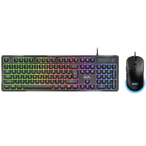 Genius Scorpion KM-GX6 RGB USB Wired Gaming Keyboard and Mouse Combo - Black