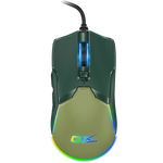 Genius Scorpion M700 RGB USB Optical Wired Gaming Mouse - Army Green