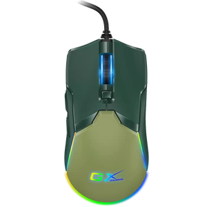 Genius Scorpion M700 RGB USB Optical Wired Gaming Mouse - Army Green