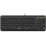 Genius SlimStar Q200 USB Wired Keyboard - Black
