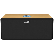 view Genius SP-HF505BT Bluetooth Wireless Wooden Portable Speaker - Pine Wood