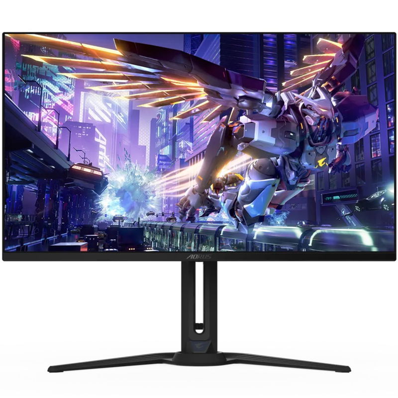 Gigabyte AORUS FO32U2P 31.5 Inch 4K 3840x2160 UHD 0.03ms 240Hz QD-OLED Gaming Monitor with Speakers - HDMI, DisplayPort, USB-C
