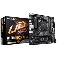 view Gigabyte B550M DS3H AC R2 AMD AM4 B550 mATX RGB Wi-Fi Motherboard