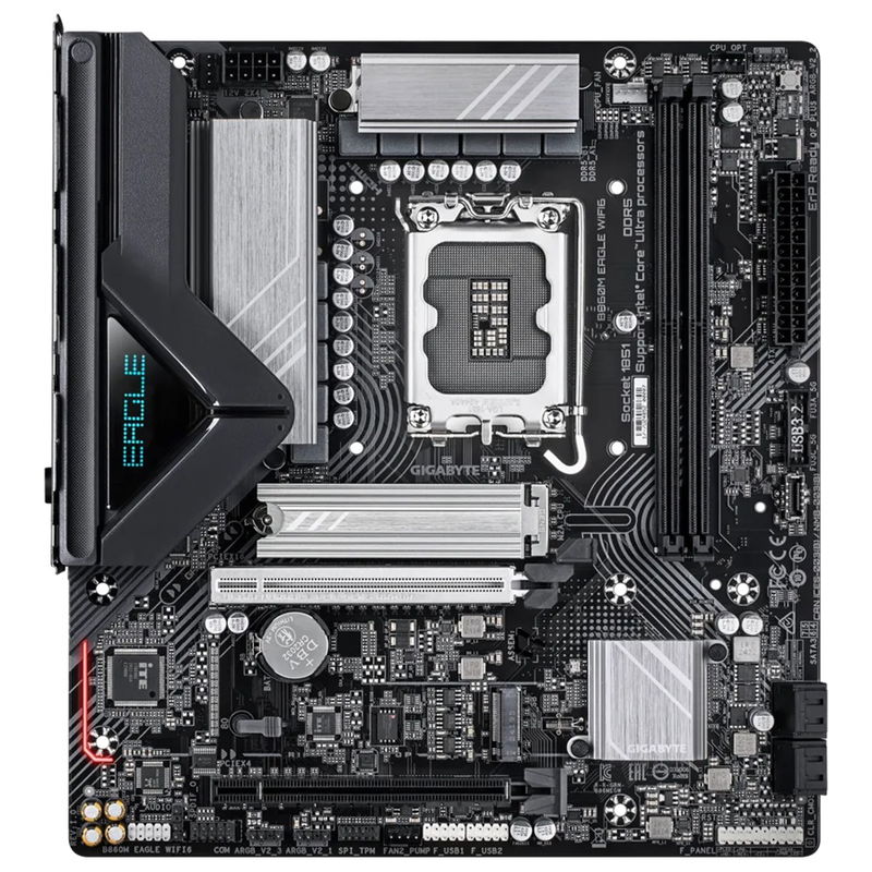 Gigabyte B860M EAGLE Intel LGA1851 mATX Gaming Wi-Fi Motherboard