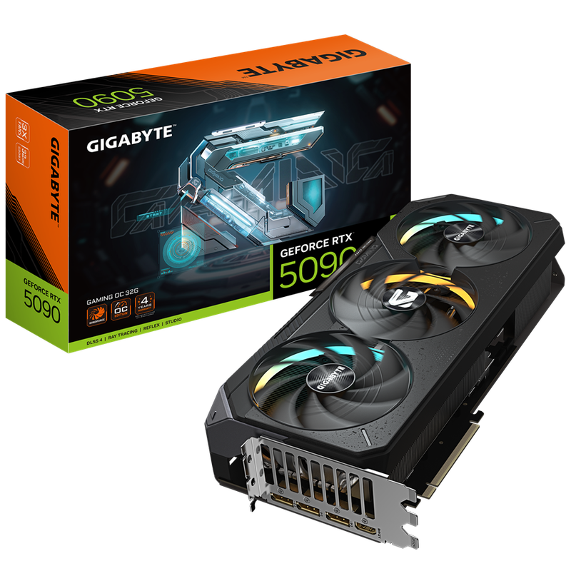 Gigabyte GeForce RTX 5090 GAMING OC 32G 32GB GDDR7 NVIDIA Graphics Card - DisplayPort, HDMI