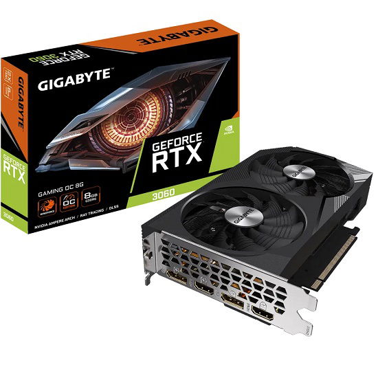 Graphics 3060 Ti Displayport Gigabyte NVidia GeForce RTX 3060 Ti