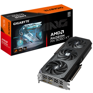 Gigabyte Radeon RX 9060 XT GAMING OC 8G 8GB GDDR6 Graphics Card - DisplayPort, HDMI