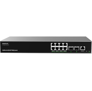 Grandstream GWN7811P 8xGigE 2xSFP+ Layer 3 PoE Managed Switch