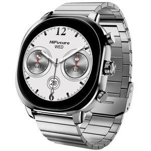 HiFuture FutureFit AIX Smartwatch - Titanium Silver