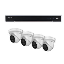 view Hikvision 8 Channel kit with 4 AcuSense Strobe Speaker Turrets