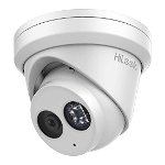 HiLook 6MP IP POE Turret Camera with 4mm Fixed Lens - White