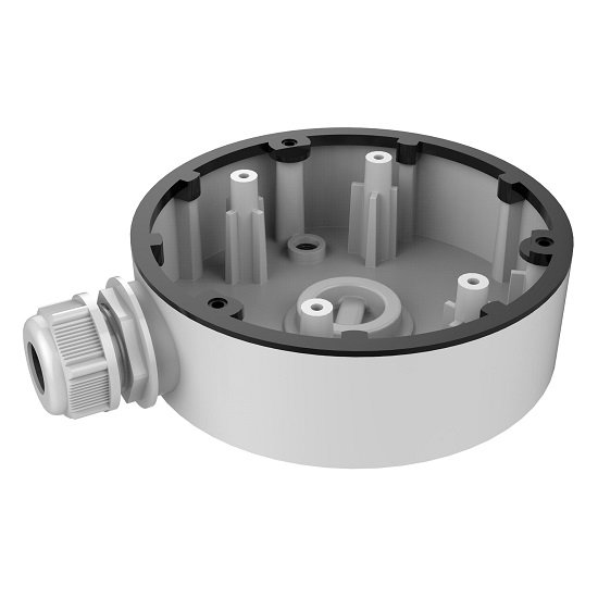 HiLook Aluminum Alloy Junction Box Designed for D261 & D281 Dome Cameras - White