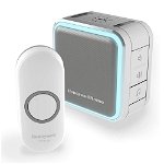Honeywell Wireless Series 5 Plug-In Doorbell With Nightlight And Push Button