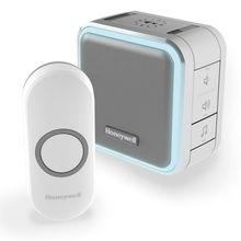 view Honeywell Wireless Series 5 Portable Doorbell With Halo Light - Grey