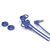 HP 150 3.5mm In-Ear Wired Stereo Earphones with Microphone - Marine Blue