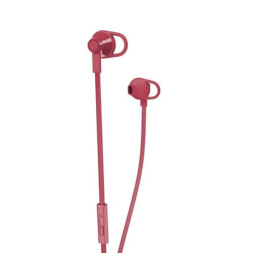 HP 150 3.5mm In-Ear Wired Stereo Earphones with Microphone - Empress Red
