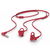 HP 150 3.5mm In-Ear Wired Stereo Earphones with Microphone - Empress Red