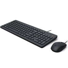 view HP 150 Wired Keyboard and Mouse Combo - Black