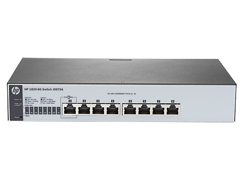 HP 1820-8G 8 Port Web Managed Gigabit Ethernet Switch