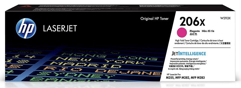 HP 206X Magenta High Yield Toner Cartridge
