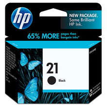 view HP 21 Black Ink Cartridge