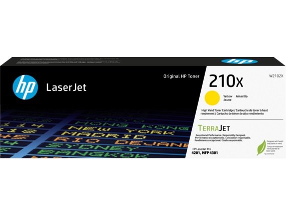 HP 210X Yellow LaserJet Toner Cartridge