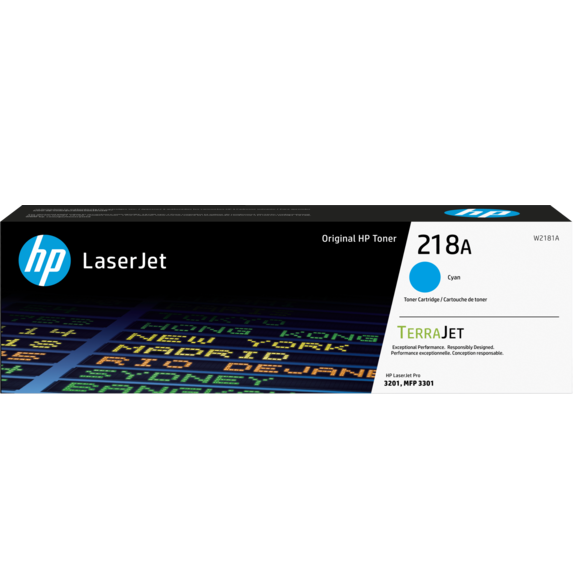 HP 218A Cyan Toner Cartridge