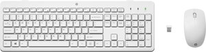 HP 230 USB-A Bluetooth Wireless Keyboard And Mouse - White