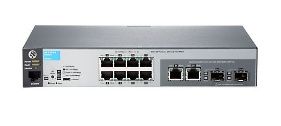 HP 2530-8 8 Port Manageable Ethernet IPv6 Layer 2 10/100 RJ45 Switch