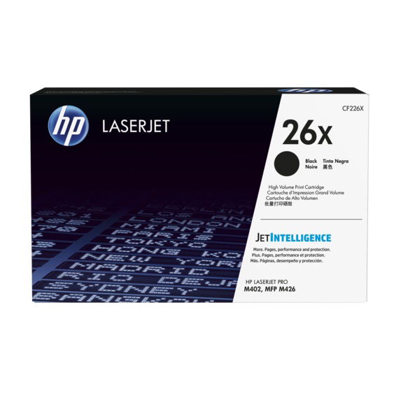 HP 26X Black High Yield Toner Cartridge