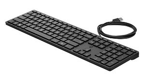 HP 320K Wired Keyboard - Black