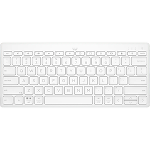 HP 350 Compact Multi-Device Bluetooth Wireless Keyboard - White