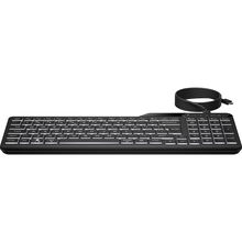 view HP 405 USB-A/C Backlit Wired Keyboard - Black