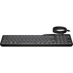 HP 405 USB-A/C Backlit Wired Keyboard - Black