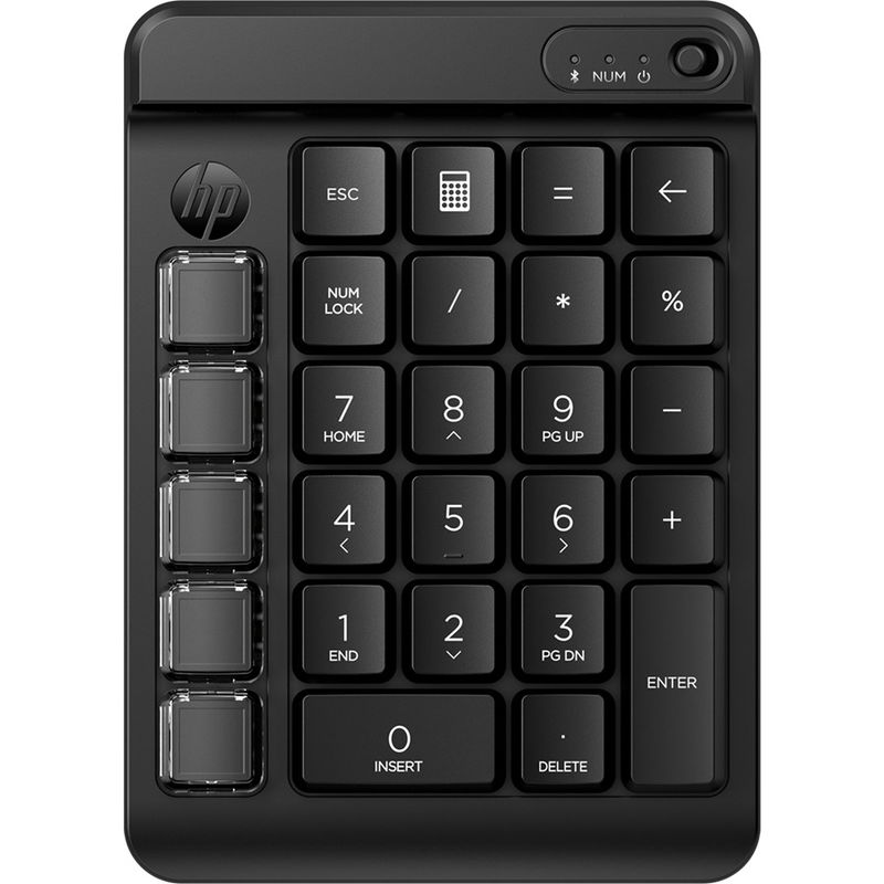 HP 435 Bluetooth Programmable Wireless Numeric Keypad - Black