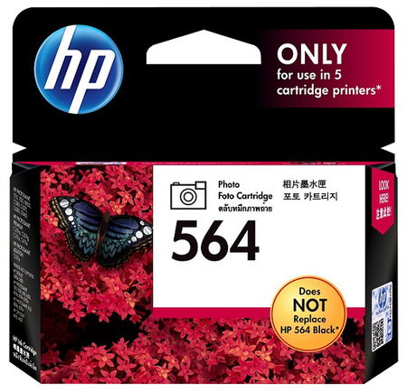 HP 564 Photo Black Ink Cartridge