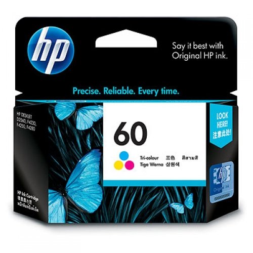 HP 60 Tri-Colour Ink Cartridge