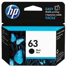 view HP 63 Black Ink Cartridge