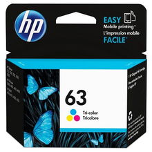 view HP 63 Tri-Colour Ink Cartridge