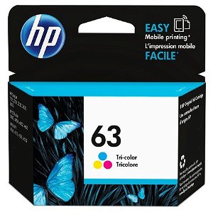 HP 63 Tri-Colour Ink Cartridge